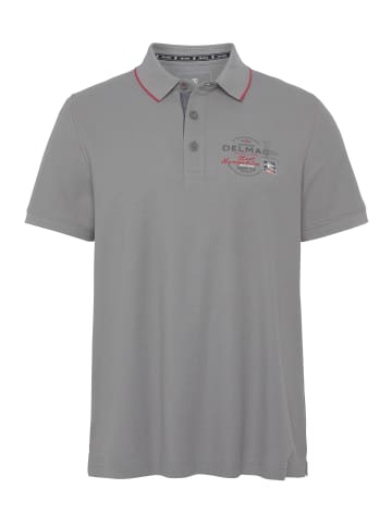 Delmao Poloshirt in grau