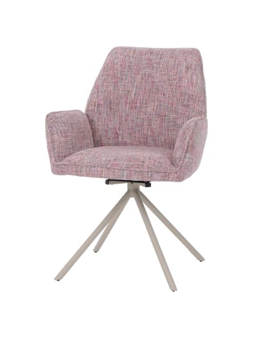 MCW Esszimmerstuhl G67, Gestell creme, rosa