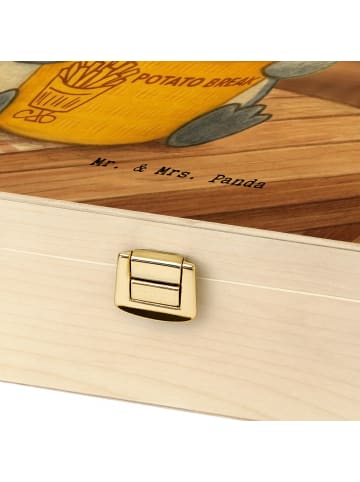 Mr. & Mrs. Panda Tee Organizer Pinguin Pommes Eimer Design mit S... in Weiß