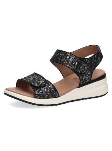 Caprice Komfort Sandalen in Schwarz