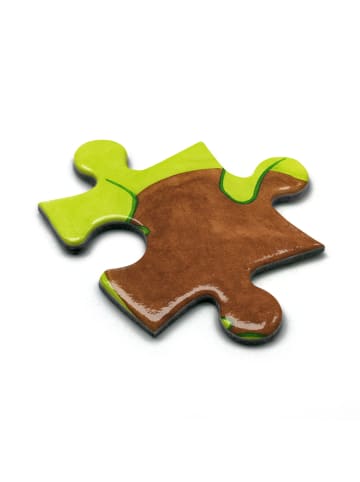 Mr. & Mrs. Panda Puzzle Avocado Kern Design ohne Spruch in Weiß