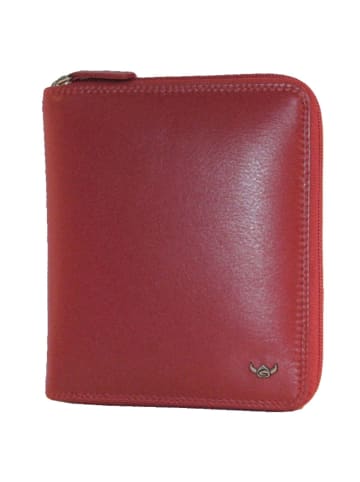 Golden Head Polo Geldbörse RFID Leder 10,5 cm in rot