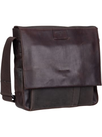 Strellson Umhängetasche Brick Lane Jeremy Shoulderbag SVF in Dark Brown