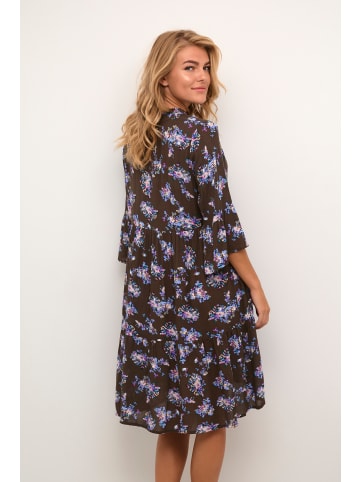 Kaffe Kleid KAhera in Multi Color Detailed Flower
