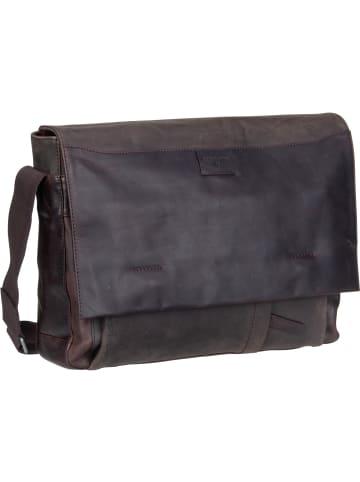 Strellson Umhängetasche Brick Lane Jeremy Messenger LHF in Dark Brown