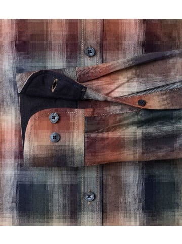 CASAMODA Langarmhemd in Braun