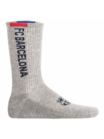 FC Barcelona Socken 7er Pack in Weiß/Grau/Schwarz