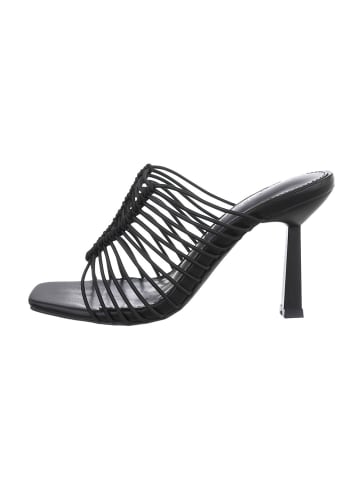 Ital-Design High-Heel Sandalette in Schwarz