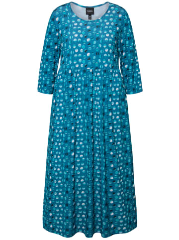 Ulla Popken Kleid in ozean blau