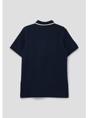 s.Oliver Polo-Shirt kurzarm in Blau