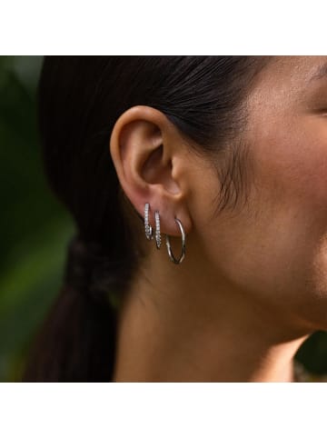 PURELEI 2tlg. Ohrring-Set Lovely Glitter in Silver