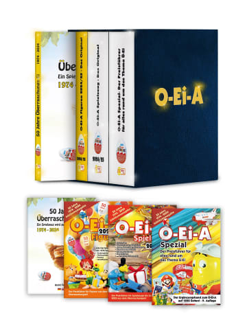 Feiler Das O-Ei-A 3er Bundle 2024/25 - Die Jubiläumsausgabe! - O-Ei-A Figuren, O-Ei-A