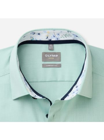 OLYMP  Hemd comfort fit in Grün