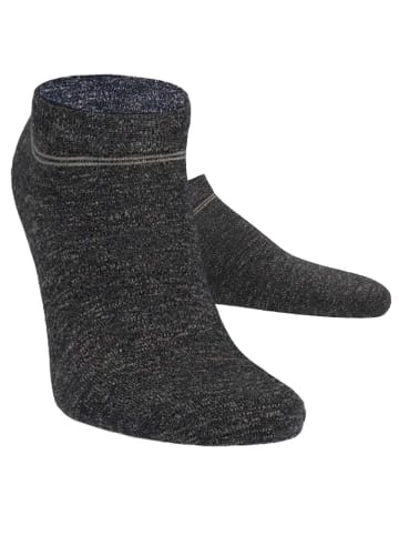 Wilox Herren Sneaker-Socken in schwarz
