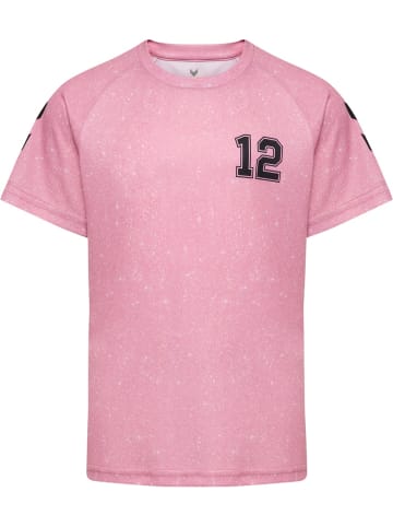 Hummel Shirt "Shimmer T-Shirt S/S" in Rosa