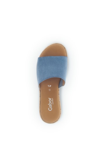 Gabor Comfort Pantoletten in blau