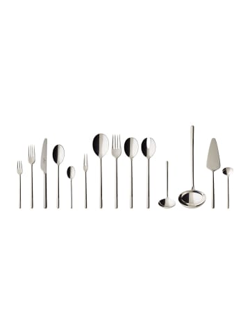 Villeroy & Boch 70-tlg. Tafelbesteck Ella in Silber – in silber