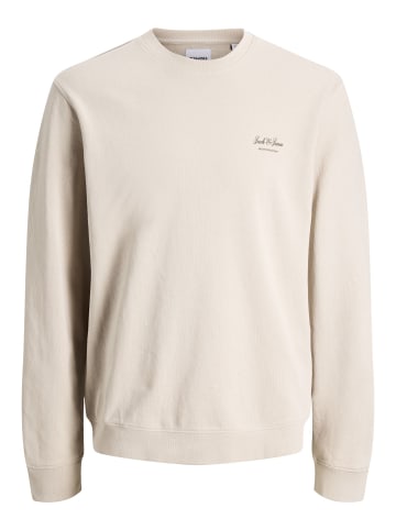 JACK & JONES PLUS Sweatshirt in Moonbeam