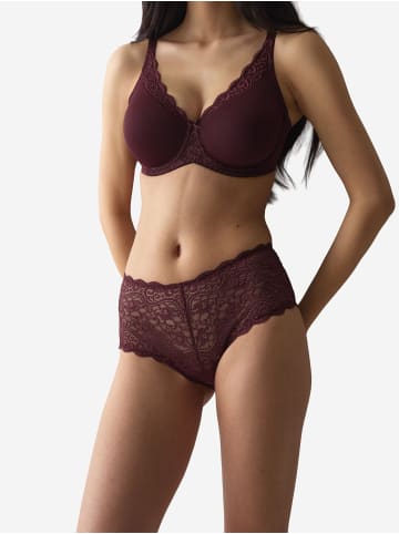 Triumph Maxislip Red Label Amourette in CLARET