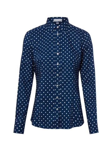 brookshire Bluse in indigo weiß