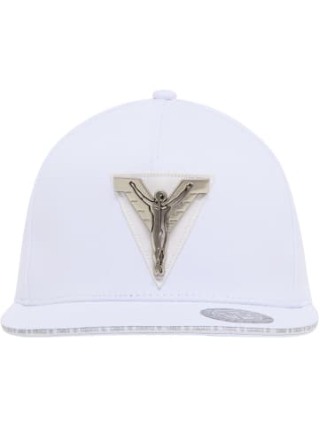 Carlo Colucci Snapback Cap Comai in Weiß