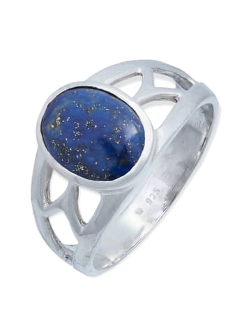 mantraroma 925er Silber - Ringe mit Lapis Lazuli