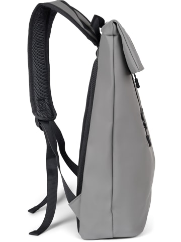 styleBREAKER Wasserfester Rucksack in Grau