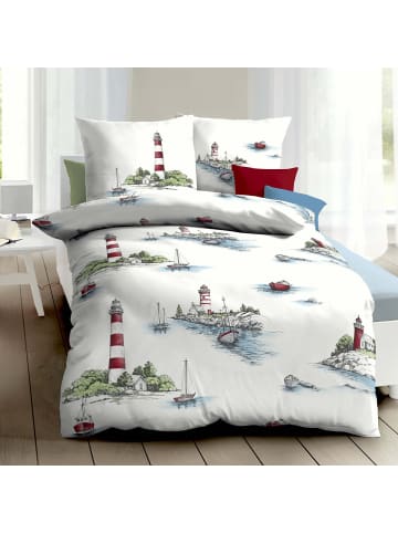 kaeppel Mako-Satin Bettwäsche in blau