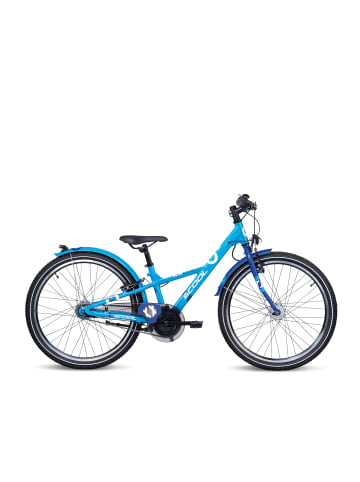 S'COOL Kinderfahrrad - XXlite 24 Zoll 7-Gang | ab 8 Jahre - Hellblau