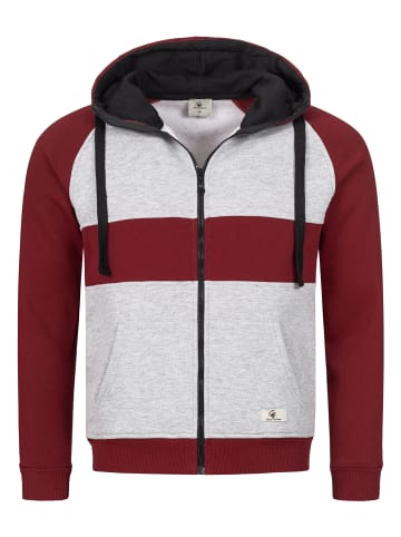 Rock Creek Kapuzenpullover in Weinrot
