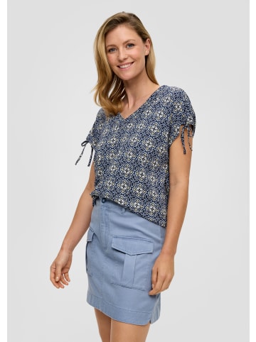 s.Oliver T-Shirt in 58A6_tiefblau