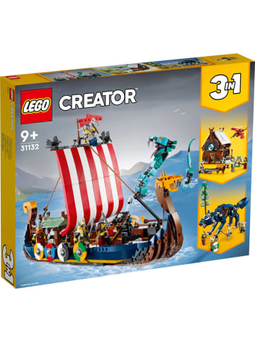 LEGO Creator Wikingerschiff mit Midgardschlange in mehrfarbig ab 9 Jahre
