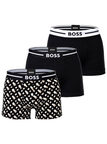 BOSS Boxershort 3er Pack in Schwarz