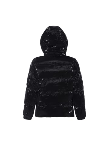 NAEMI Damen Wattierte Steppjacke in Schwarz