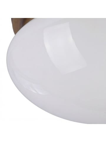 Licht-Erlebnisse Deckenlampe Ø 20 x (H)14 cm in Antik Weiß