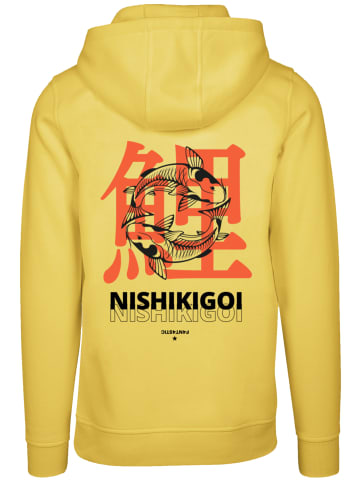 F4NT4STIC Hoodie Nishikigoi in taxi yellow
