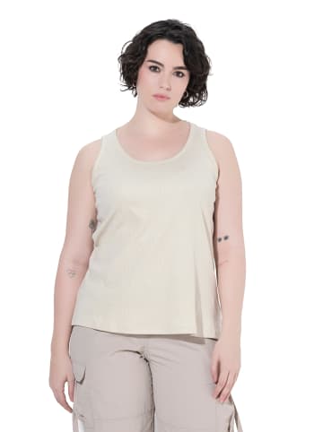Ulla Popken Strick-Top in vanille