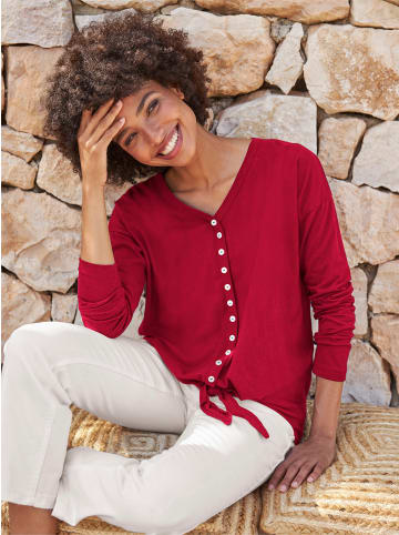 Heine Langarmshirt in rot