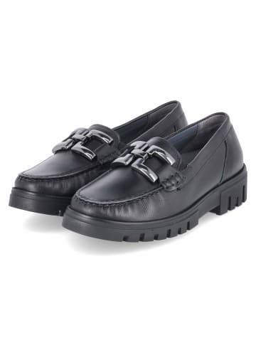WALDLÄUFER orthopädischer Slipper in schwarz