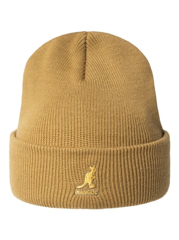 kangol Strickmütze in beige