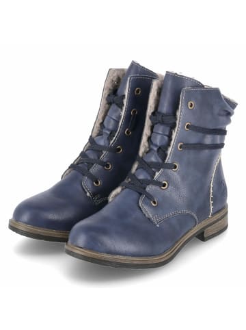 rieker Schnürstiefel  in blau