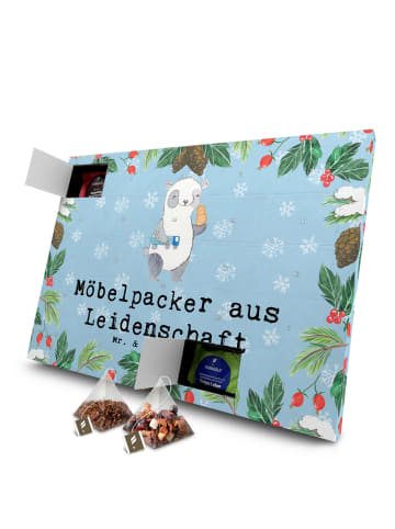 Mr. & Mrs. Panda Adventskalender Möbelpacker Leidenschaft mit Sp... in Eisblau