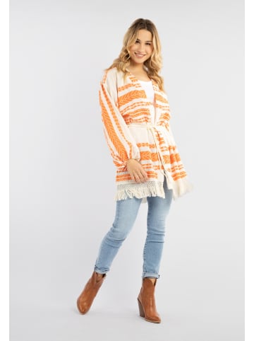 IZIA Damen Kimono in Orange