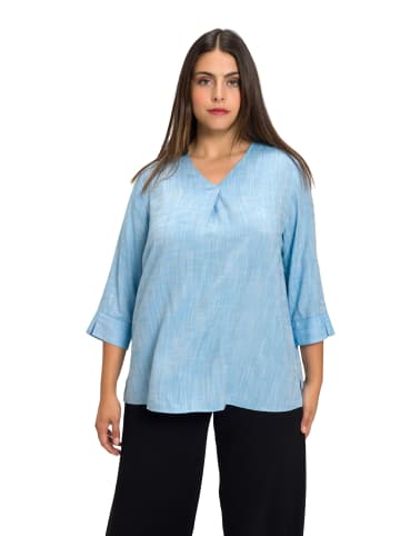 Ulla Popken Bluse in eisblau