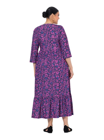Ulla Popken Kleid in helles fuchsia