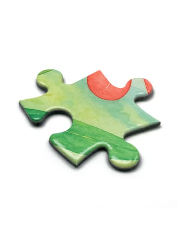 Mr. & Mrs. Panda Puzzle Hummel Blume Design mit Spruch in Weiß