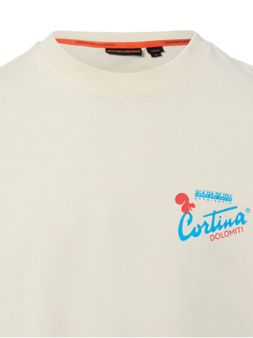 Napapijri Shirt Fiemme in vanille mehrfarbig