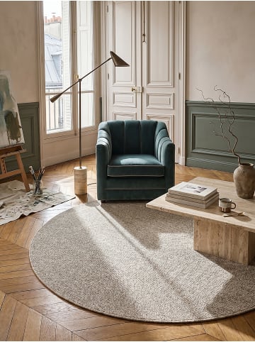 KADIMA DESIGN Teppich Kurzflor Uni pflegeleicht Wohnzimmer Schlafzimmer Flur in Beige
