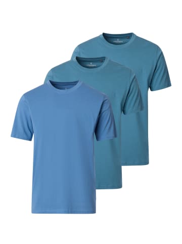 Casa moda T-Shirt Basic in Dunkelblau / blau