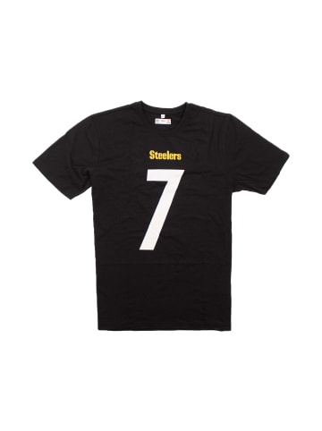 FANATICS Shirt NFL Pittsburgh Steelers Roethlisberger In Schwarz